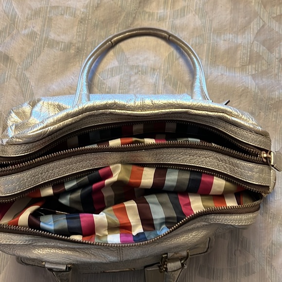 Limited Edition Gold Coach Satchel - Picture 5 of 11